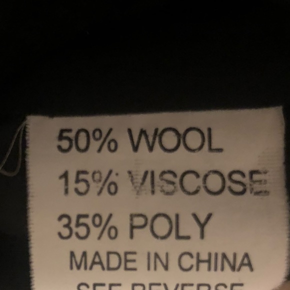 Ladies Black wool jacket - Picture 5 of 6